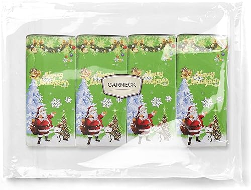 Miniatura 8 de Garneck 4 árboles de Navidad iluminados, árbol de Navidad de mesa de 4.7 pulgadas, mini árbol de Navidad LED colorido, árboles de Navidad de cristal