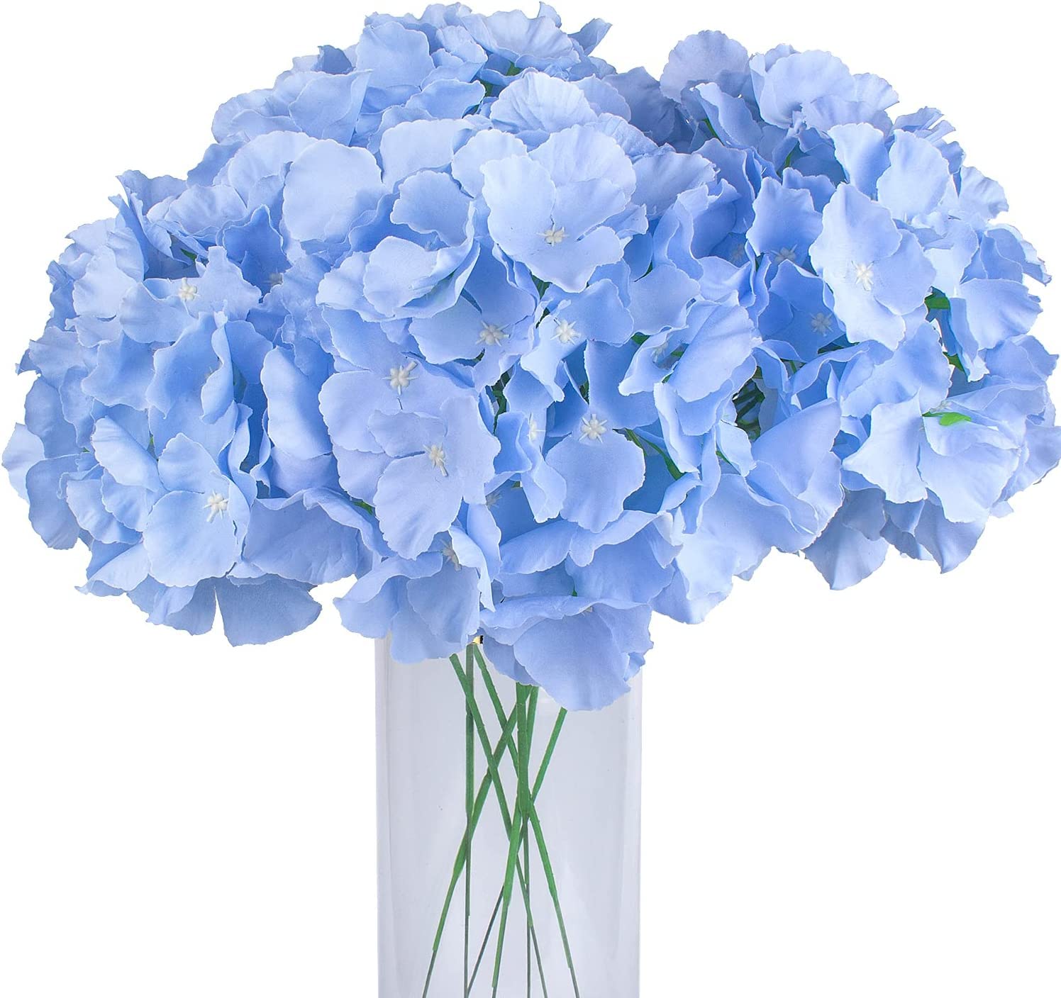 Large White Hydrangea Flowers - Artificial Wedding Decor -11