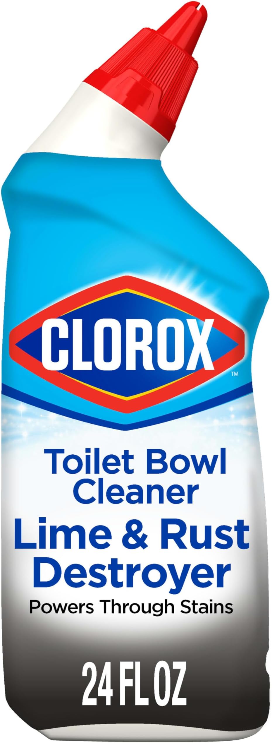 Toilet Bowl Cleaner, Tough Stain Remover without Bleach - 24 Ounces (00275)