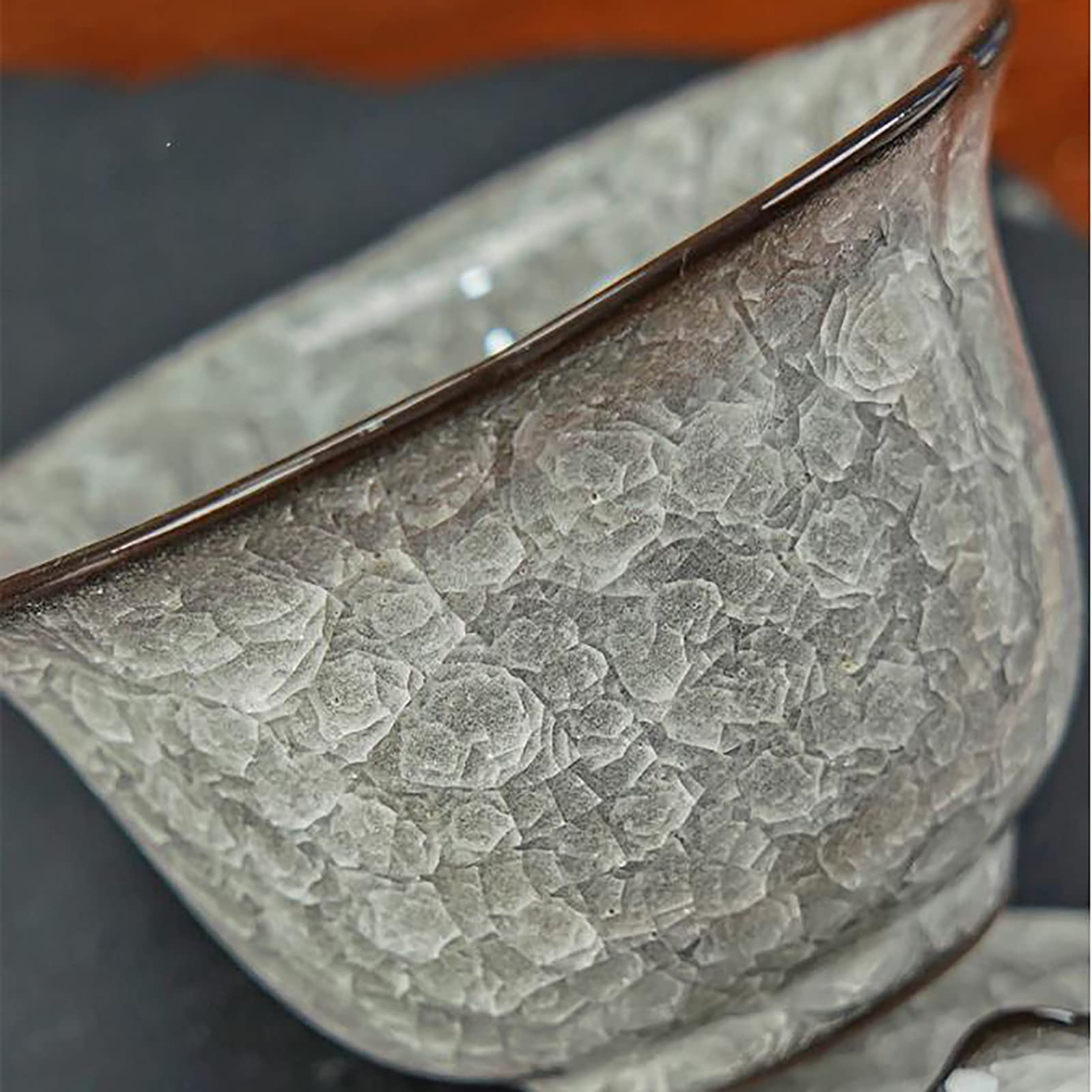 Miski, filiżanka do herbaty Gaiwan, chińska filiżanka do herbaty z pokrywką i spodkiem, ceramiczna filiżanka do herbaty Gaiwan, tradycyjna miska do herbaty Kungfu, prezent ，Filiżanka