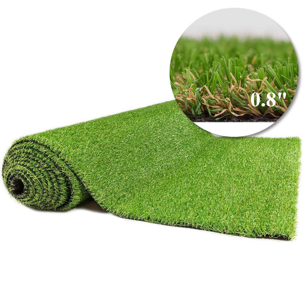 Amazon.com: Premium Artificial Turf Grass 4x9 Ft 4-Tone 0.8