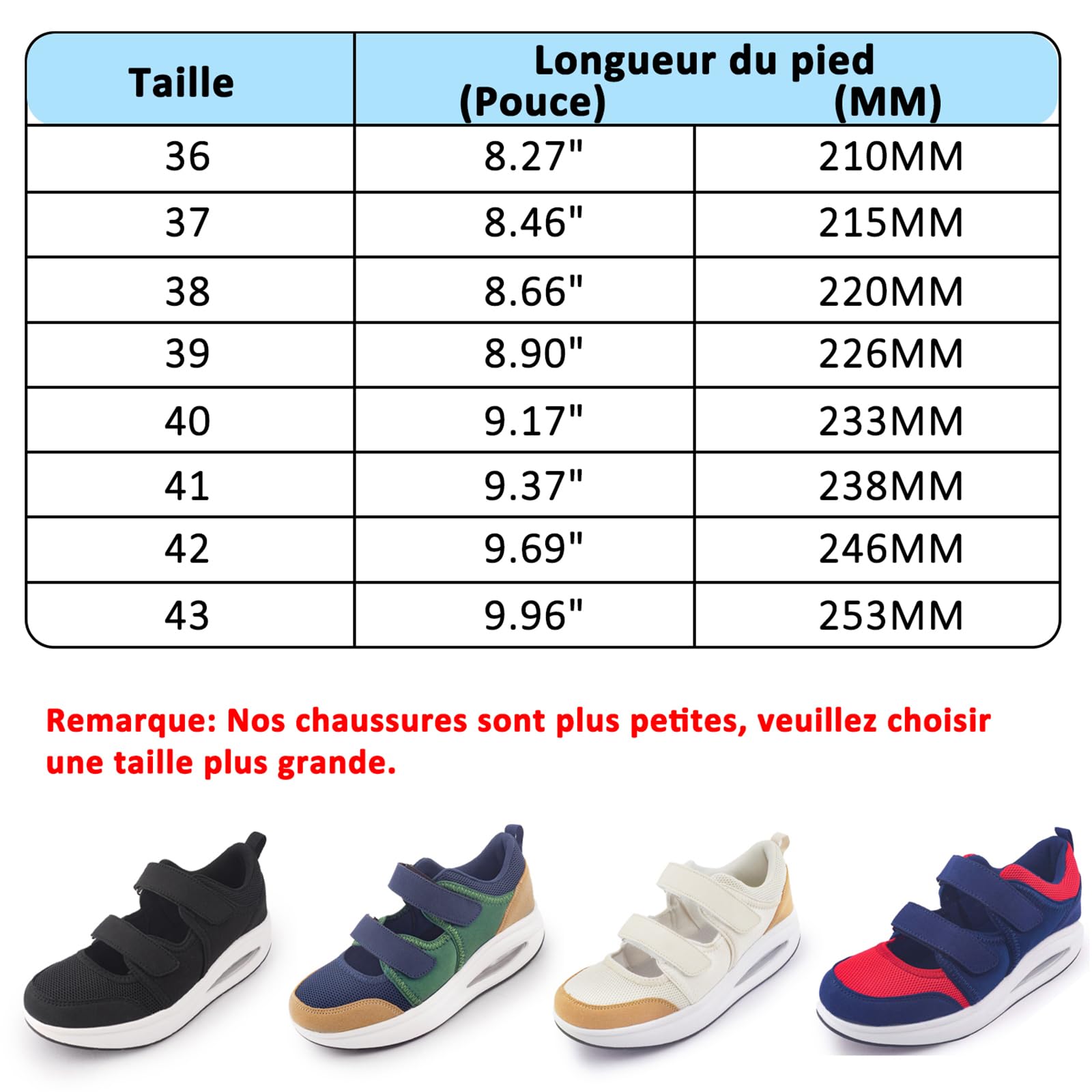 Git-up Chaussures de Travail D'infirmière Respirantes pour Femmes Antidérapant Réglable Confortable Marche Courir Casual Orthèses d'allaitement Chaussures Légères
