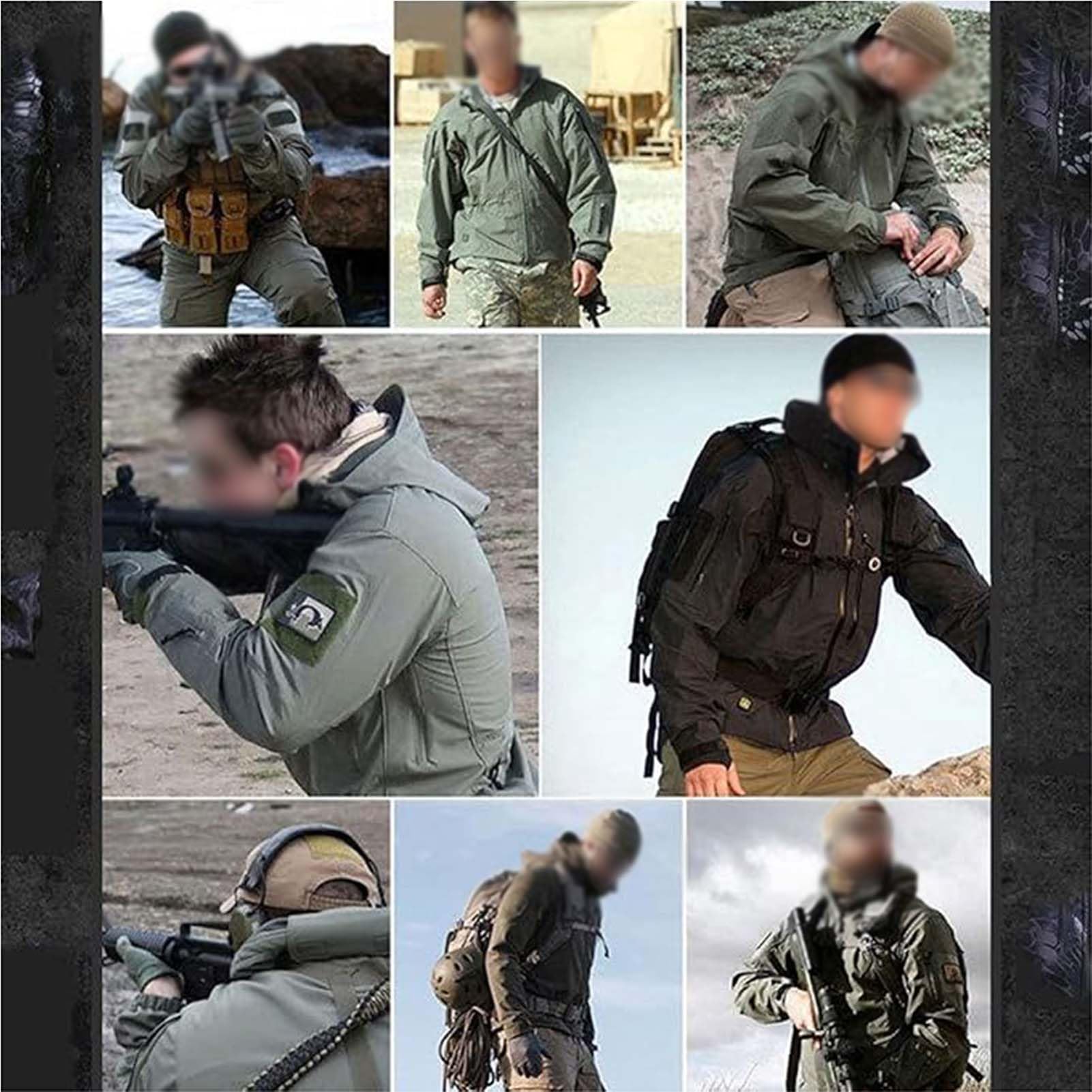 Générique Uniforme Tactique Homme Combat Militaire Veste Et Pantalon Militaire Paintball Ensemble ACU De Chasse dans Les Bois Camo Tenue Airsoft Treillis Militaire Hunting Clothing