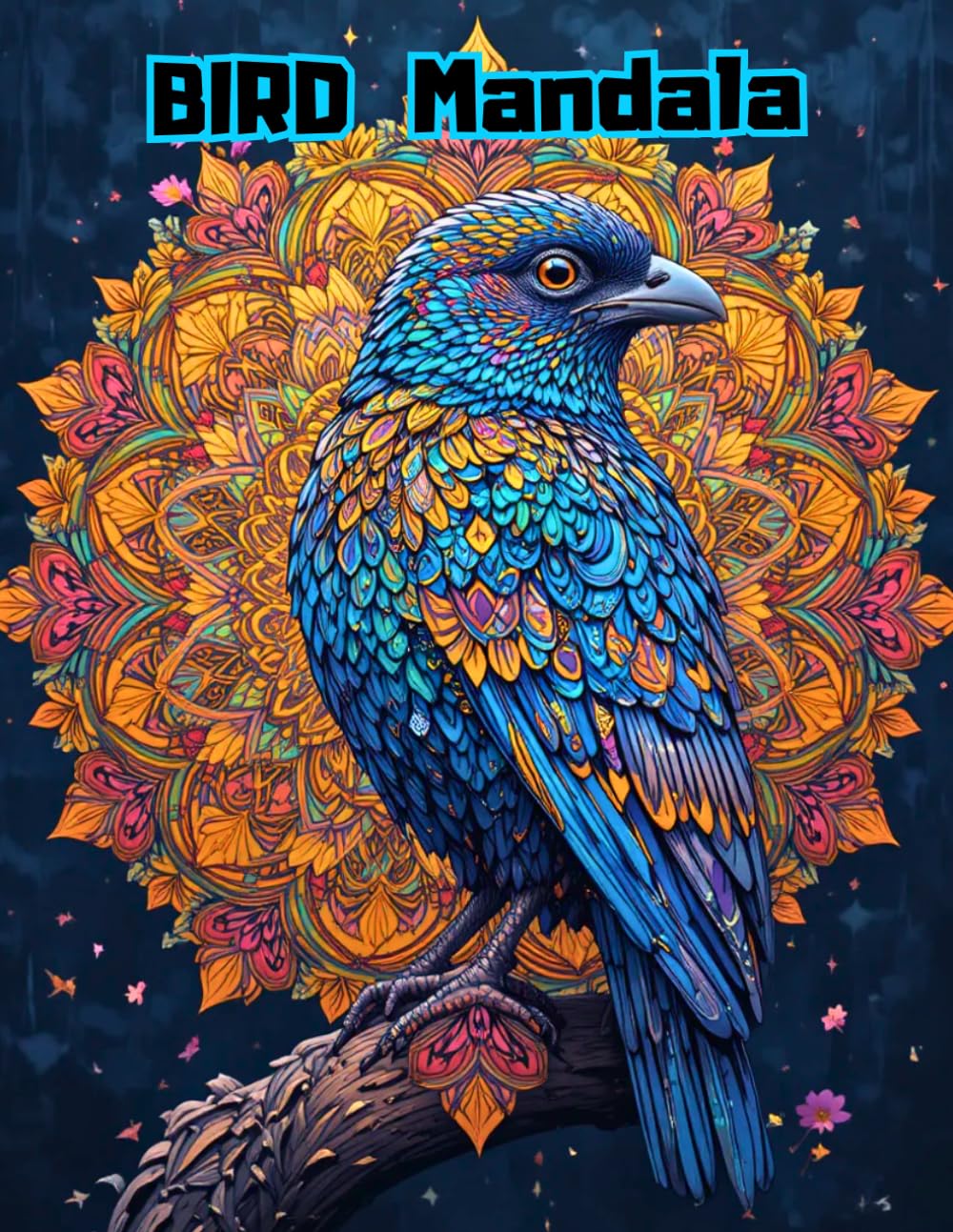 Zen Birds Coloring Book: Intricate Mandala Designs for Adults to Color and Unwind