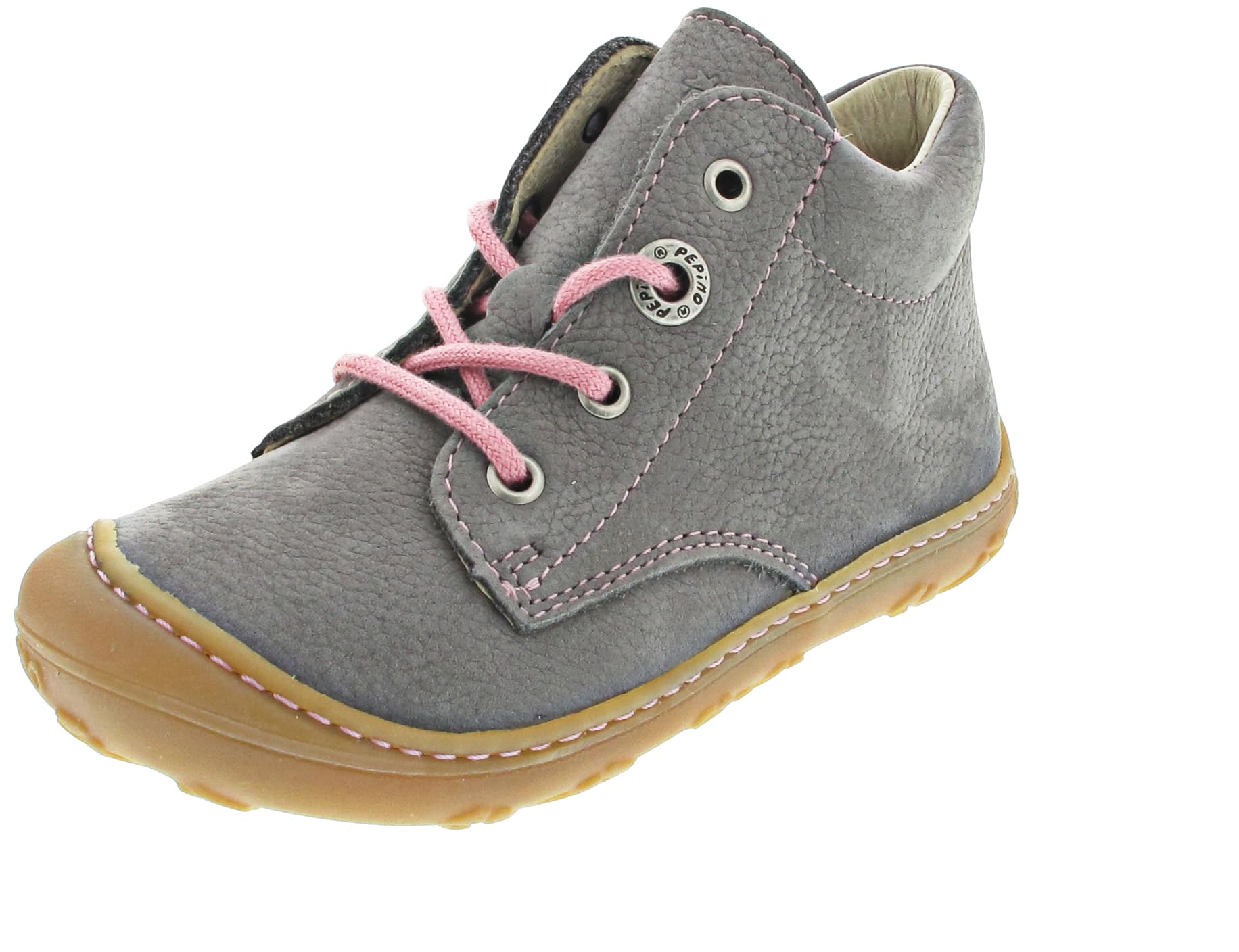 RICOSTA Baby Lauflernschuhe - Mädchen Cory grau
