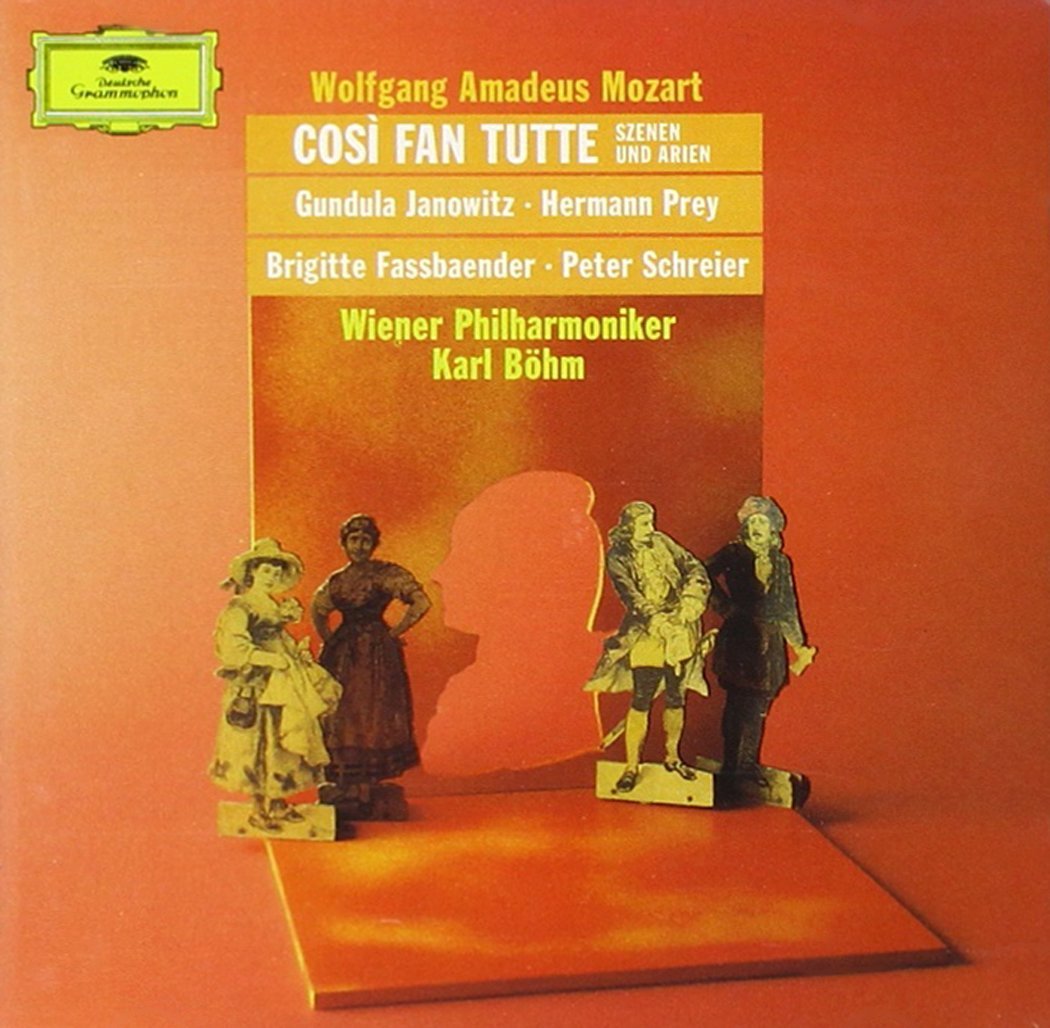 Cosi Fan Tutte Hlts [Audio CD] Mozart; Schreier; Bohm and Vpo
