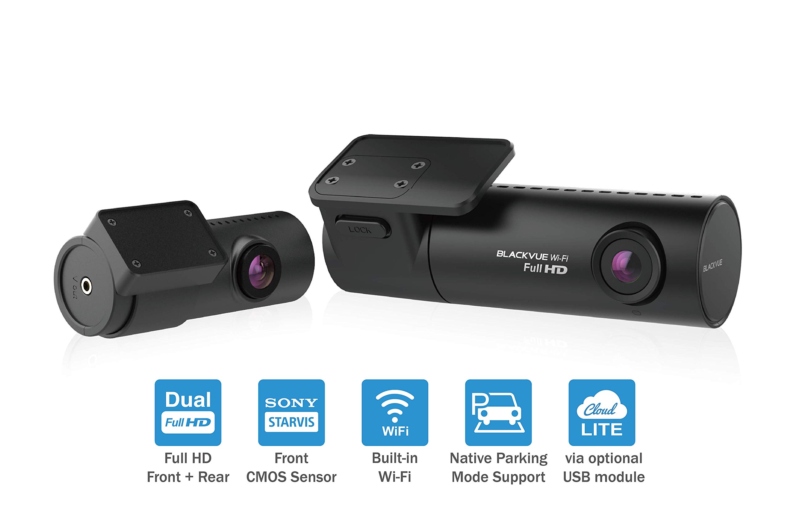 Buy BlackVue DR590X2CH with 32GB microSD Card Full HD WiFi Dashcam