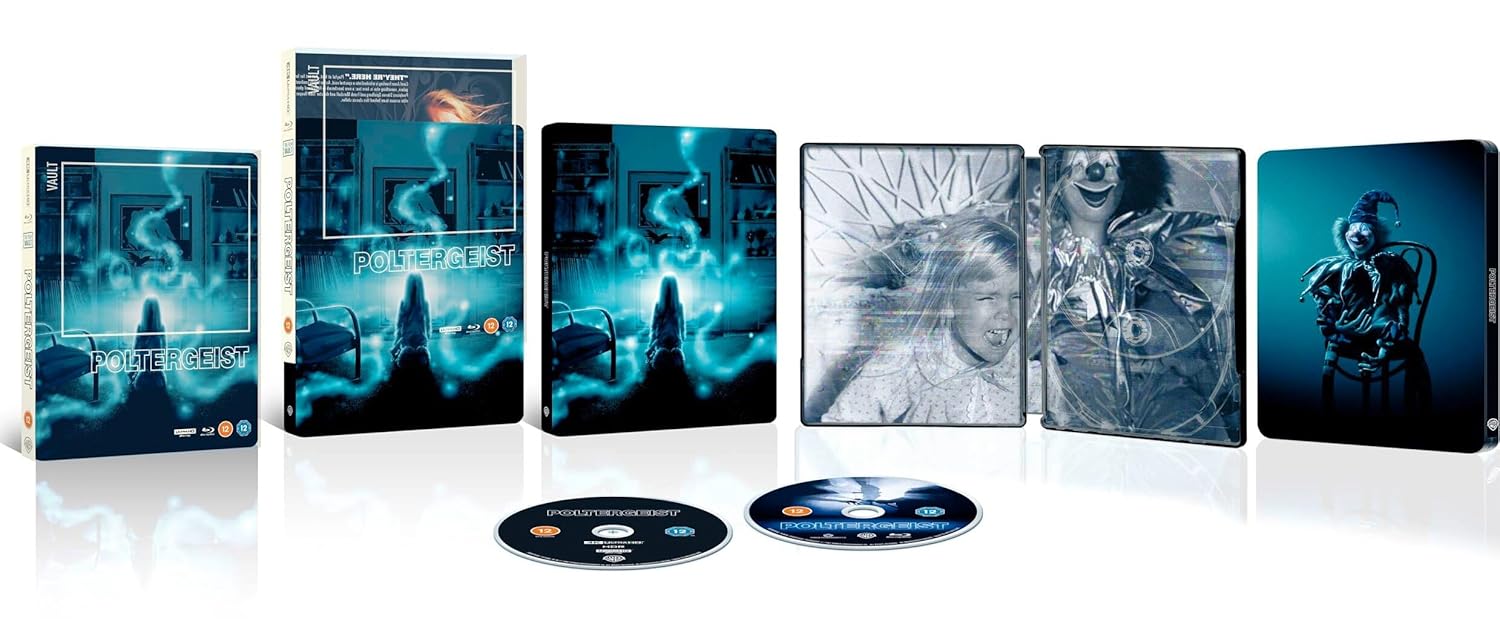 Poltergeist - SteelBook Limited Edition [4K Ultra HD +Blu-Ray, Region Free]