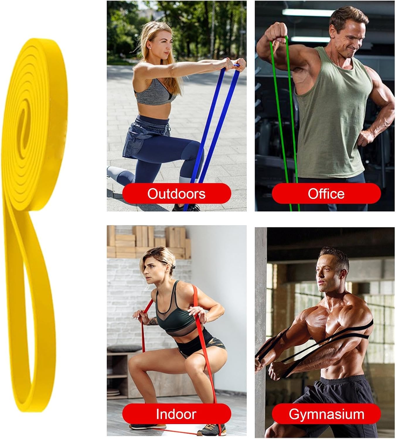 Resistance Bands, Workout Bands Resistance, Exercise Bands Resistance, Stretch Fitness Bands, Exercise Workout Bands Stretch Bands for Working Out Body Stretching Muscle Training 7 Resistance Bands, Workout Bands Resistance, Exercise Bands Resistance, Stretch Fitness Bands, Exercise Workout Bands Stretch Bands for Working Out Body Stretching Muscle Training
