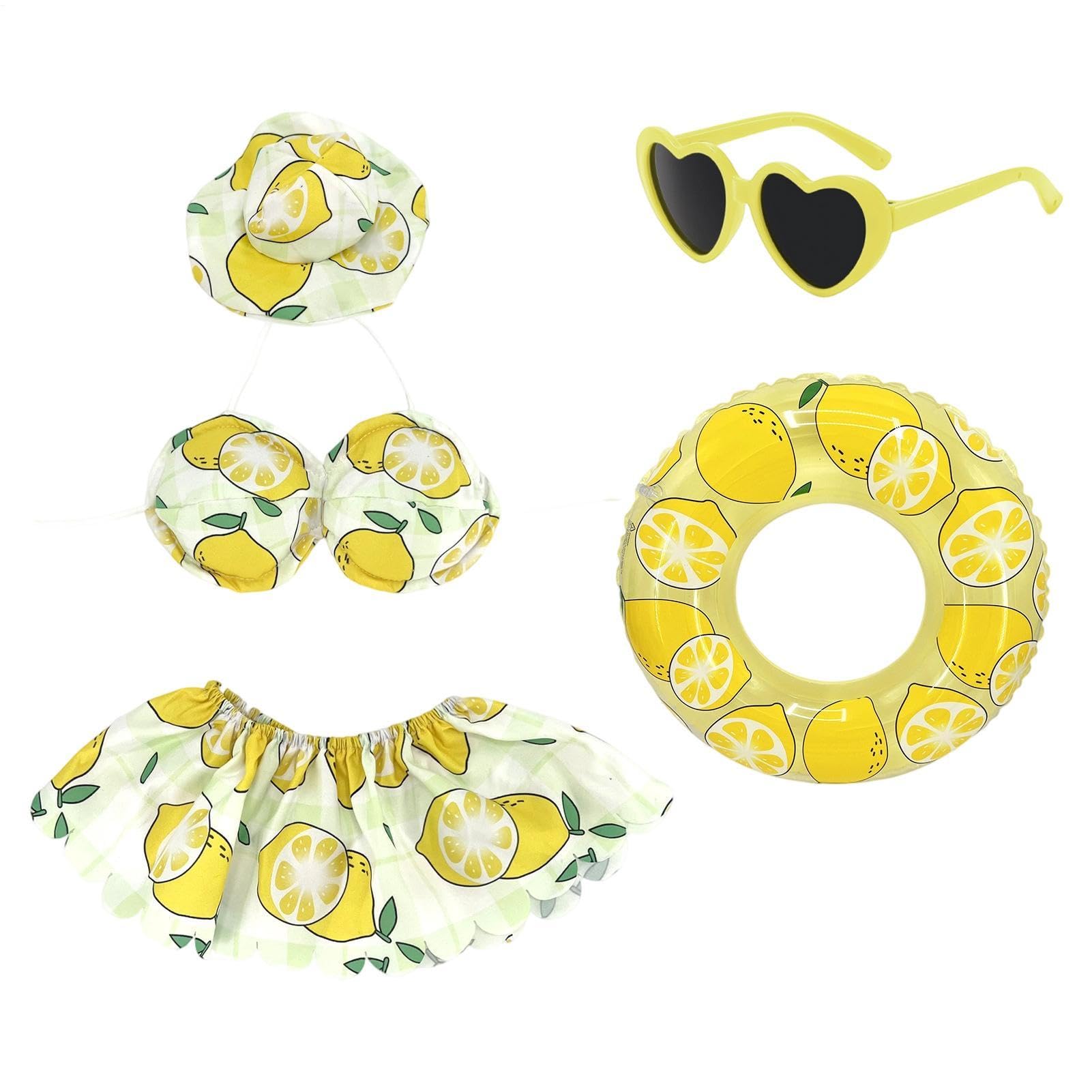 Costume tropical imperméable pour canard mignon et oie de jardin résistante à l'eau