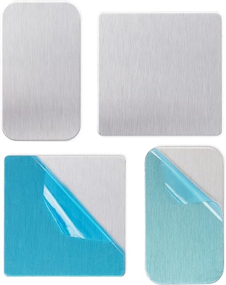 Amazon Co Jp スチールプレート メタルプレート マグネット補助板 強力両面シール マグネット吸着用 個セット 2種類のサイズ 文房具 オフィス用品 Amazon Co Jp スチールプレート メタルプレート マグネット補助板 強力両面シール マグネット吸着用 個セット 2種類のサイズ 文房具 オフィス用品