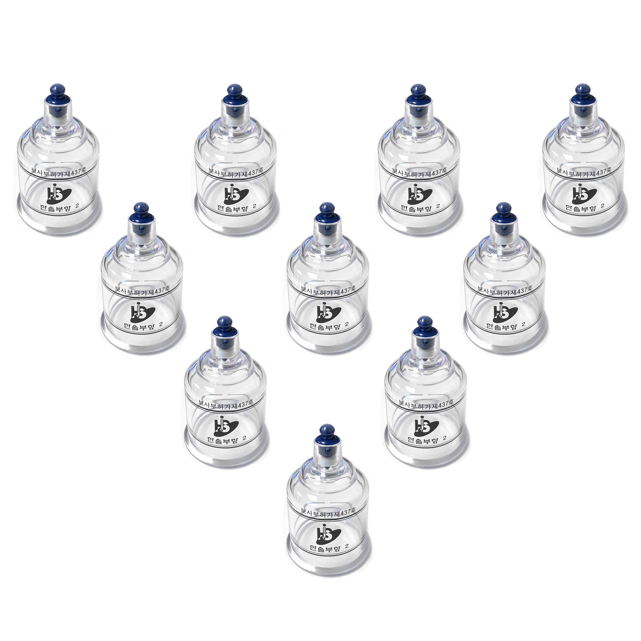 Hansol Boilable Plastic Cupping Cups-Size 2