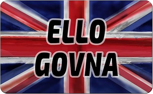 Miniatura 1 de Makoroni - ELLO GOVNA British England UK Des#1 Refrigerator Wall Magnet 2x3 inc