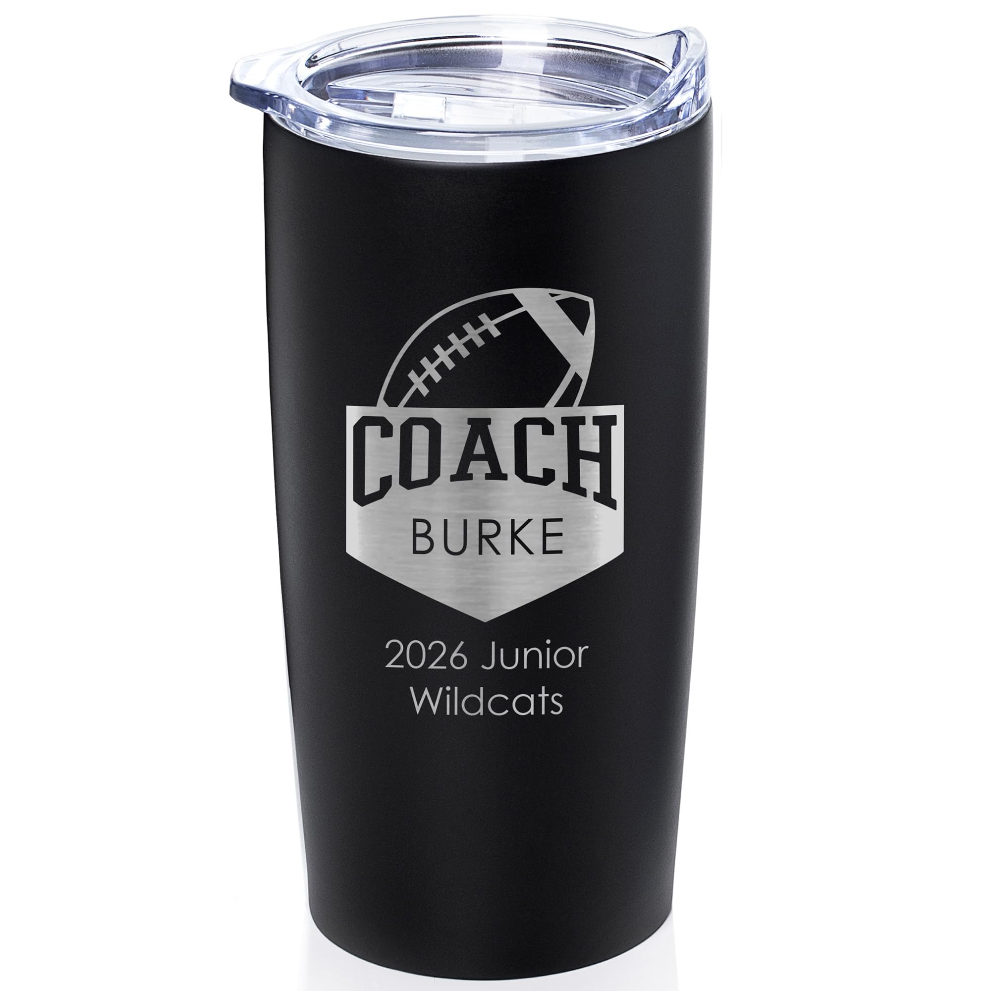 Lifetime Creations Personalized Football Coach Tumbler