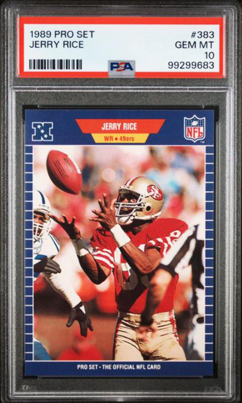 Amazon.com: Graded 1989 Pro Set Jerry Rice #383 Football Card PSA 10 Gem  Mint : Collectibles & Fine Art