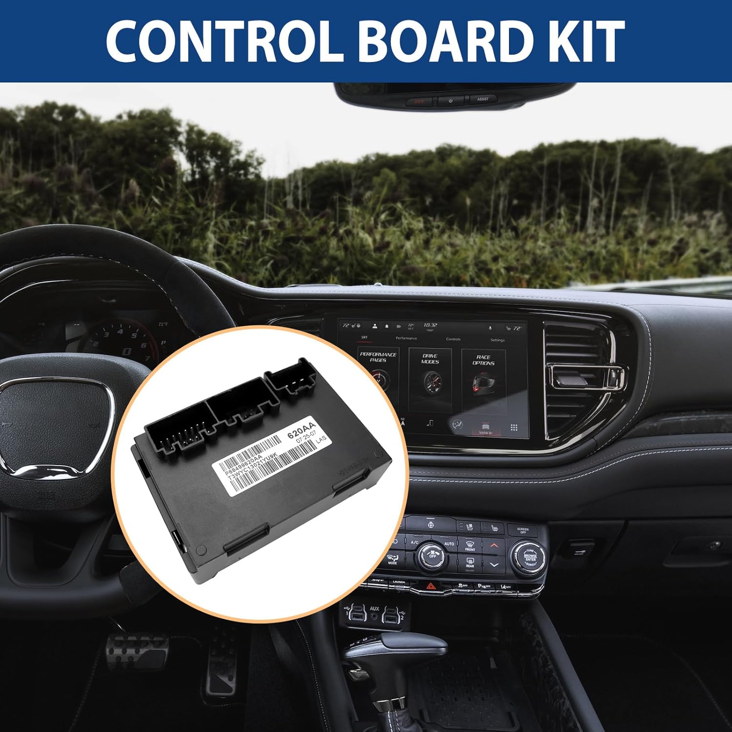 68499620AB トランスファーケースコントロールモジュール - 2021-2025 Dodge Durango、2022 Je