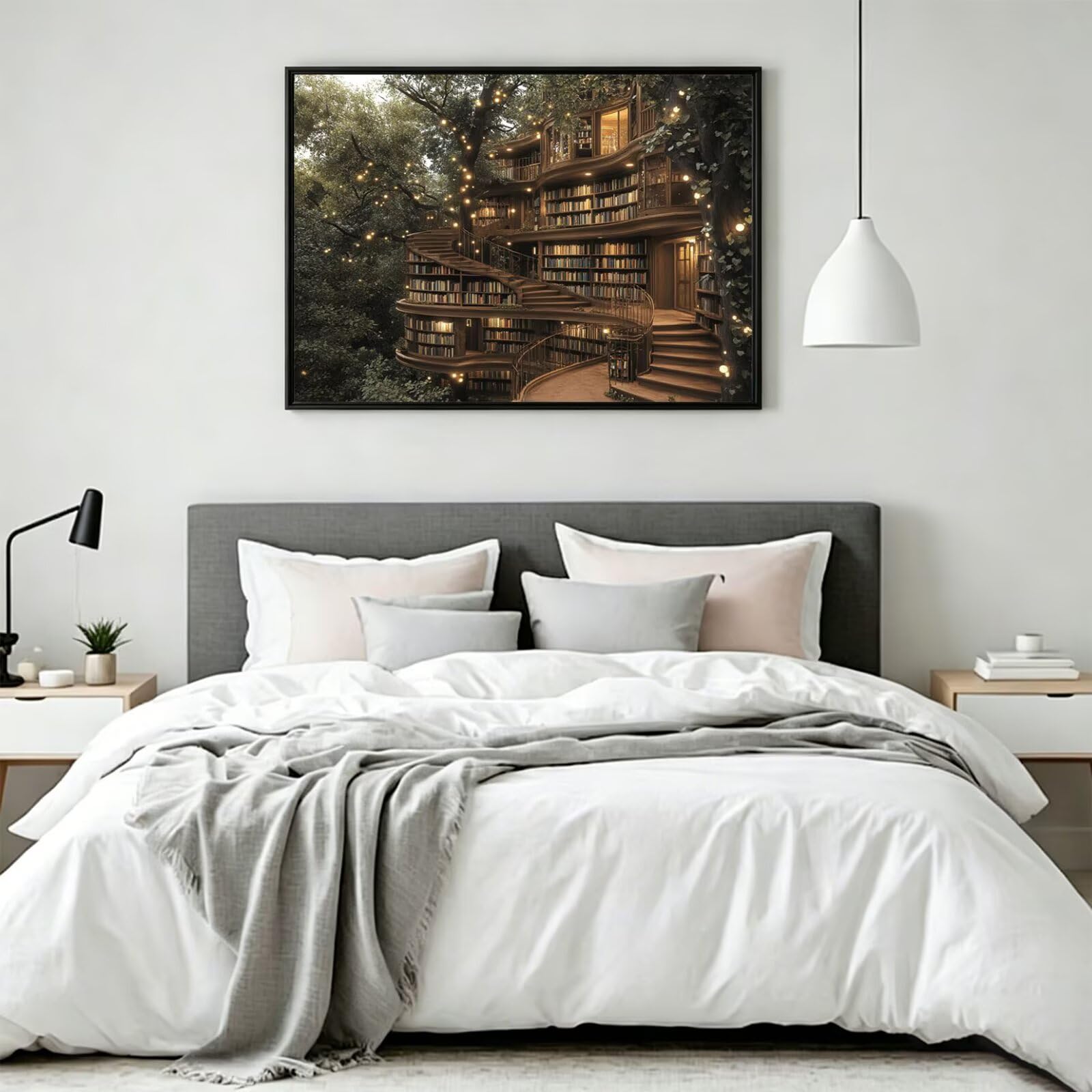 Pintar por Numeros libro Pinturas Acrilicas bosque Pintura por Numeros Adultos Lienzos para Pintar, Pintura Acrilica Manualidades, Decoración para Hogar, Regalos Cumpleaños, 90x120cm Sin Marco, q-800