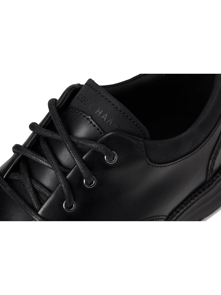 Black Cole Haan Grand Remix Apron Toe Oxfords