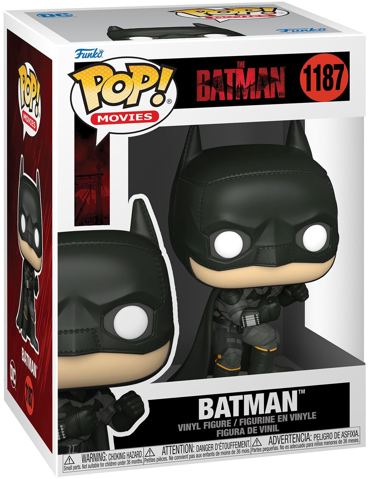 Batman The Vinyl Figure 1187 Unisex Funko Pop! Standard Vinyl Action Figures
