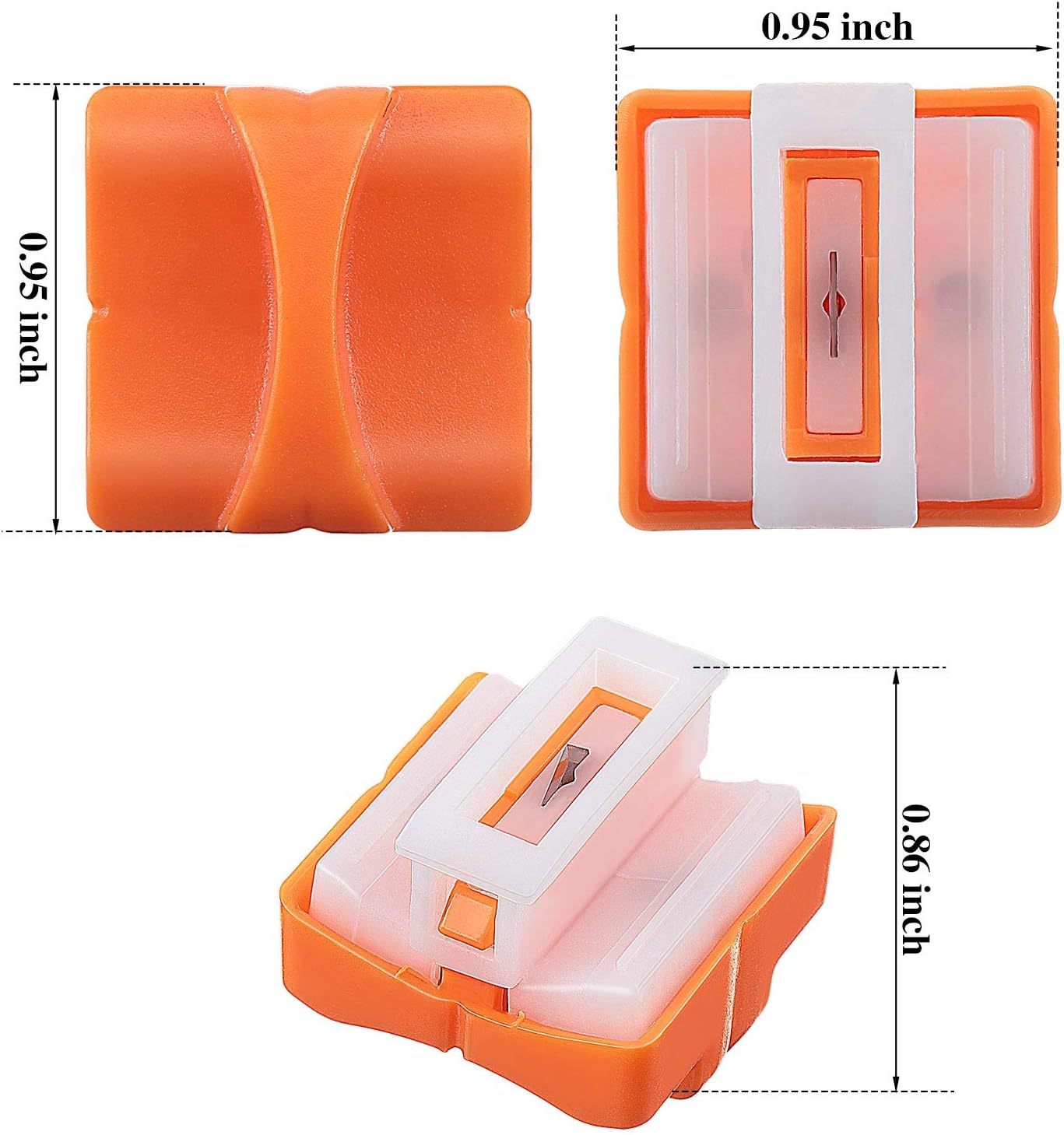 15 Pieces Paper Trimmer Replacement Blades Paper Cutter Blades Refill Craft Paper Cutting Replacement Blades for A4 Paper Cutter : Office Products