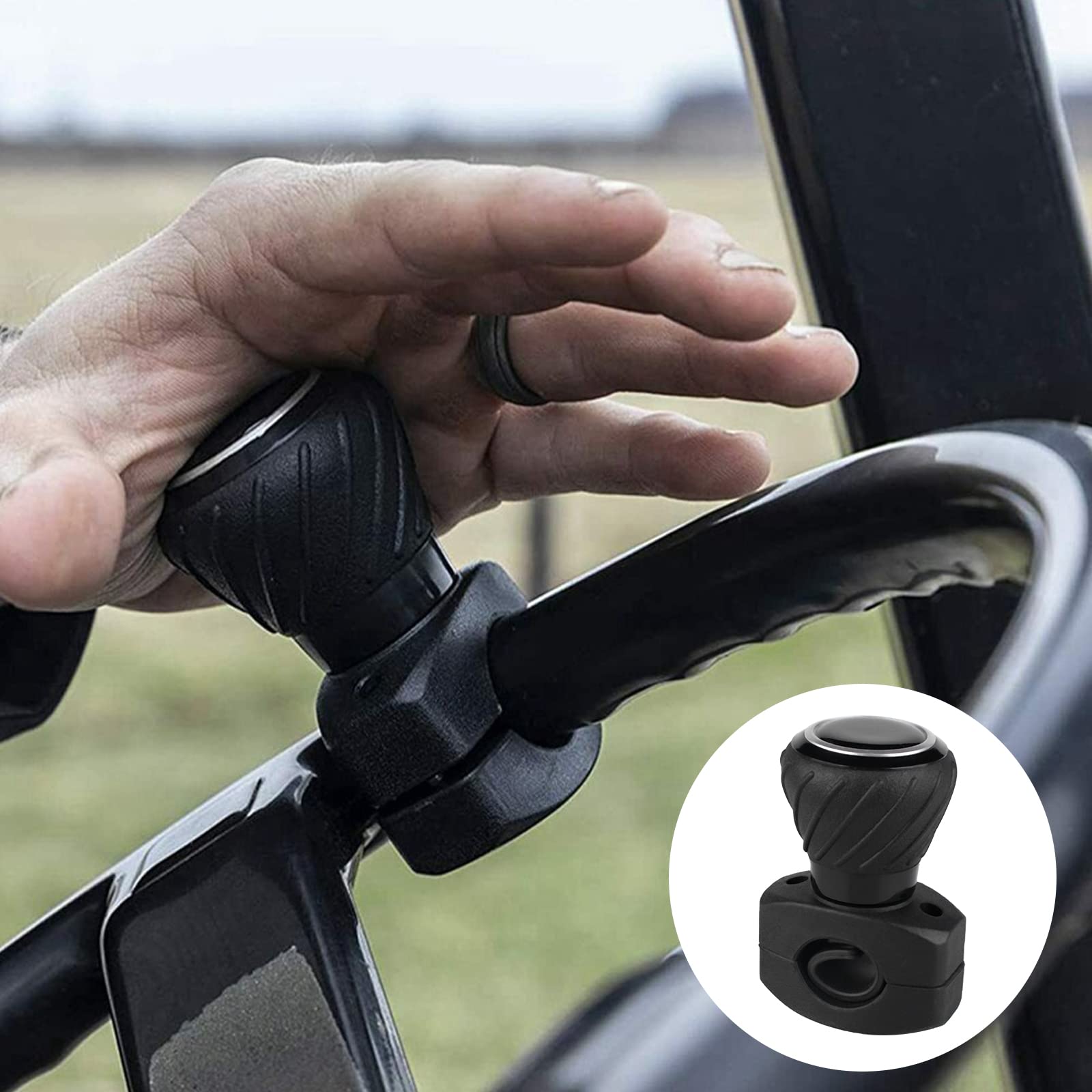 Pommeau De Volant Rotatif Universel Nizirioo - Aide à La Conduite 360°