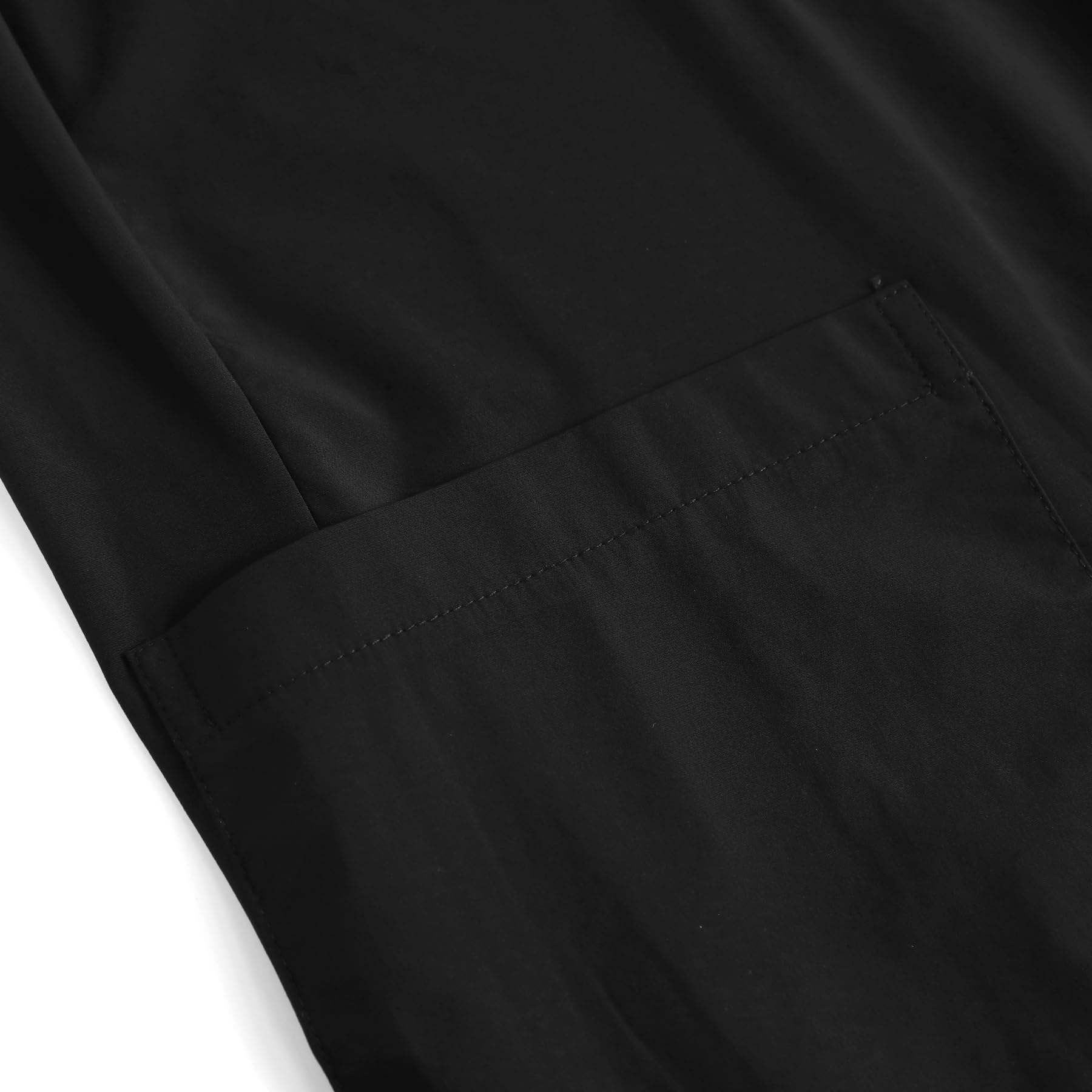 YFFUSHI Blazer de Hombre Chaqueta Casual Seda Hielo Refrescante 2 Botones Solapas de Muesca