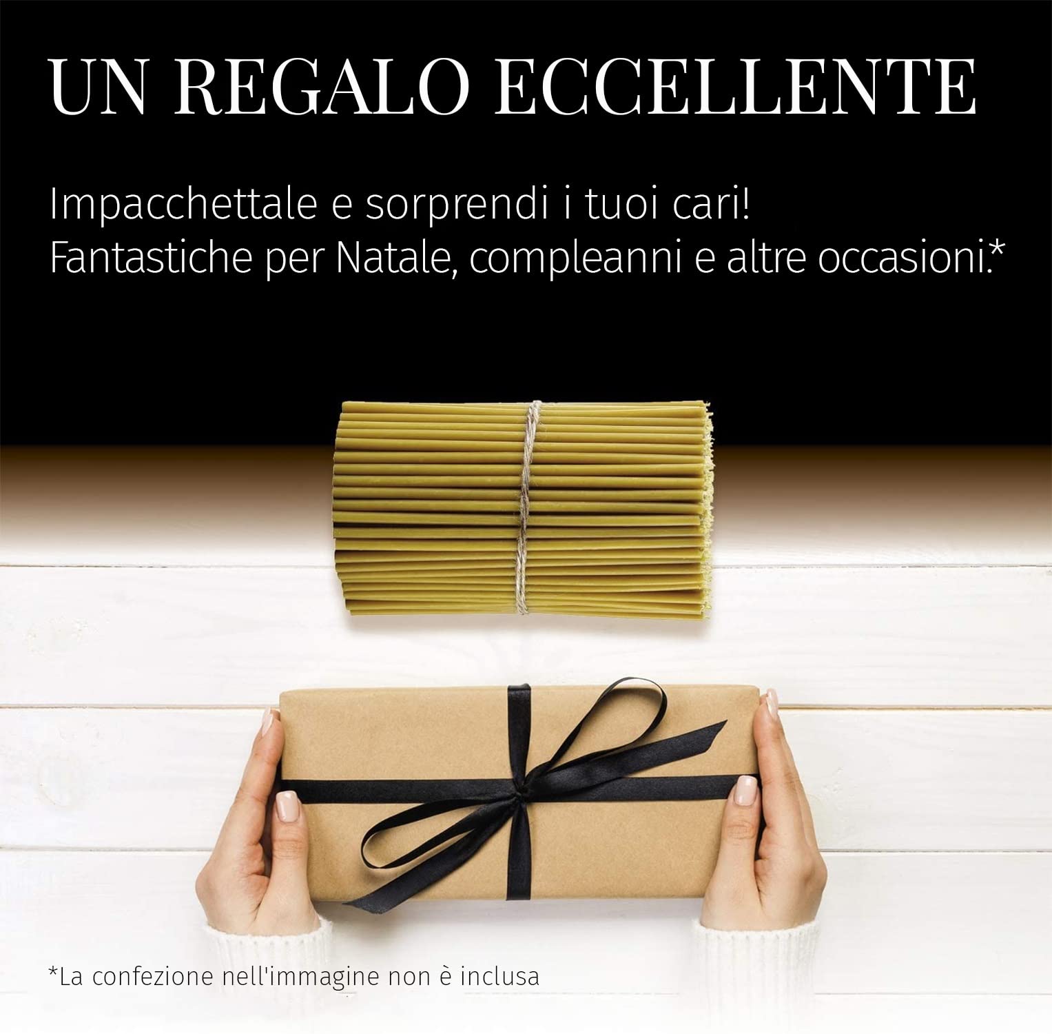 Danilovo Candele Profumate in Pura Cera d’Api – Candele Chiesa Ortodossa per Preghiere, Natale, Lunghe, Morbide, N30, Altezza 29,5 centimetri, 100 pz