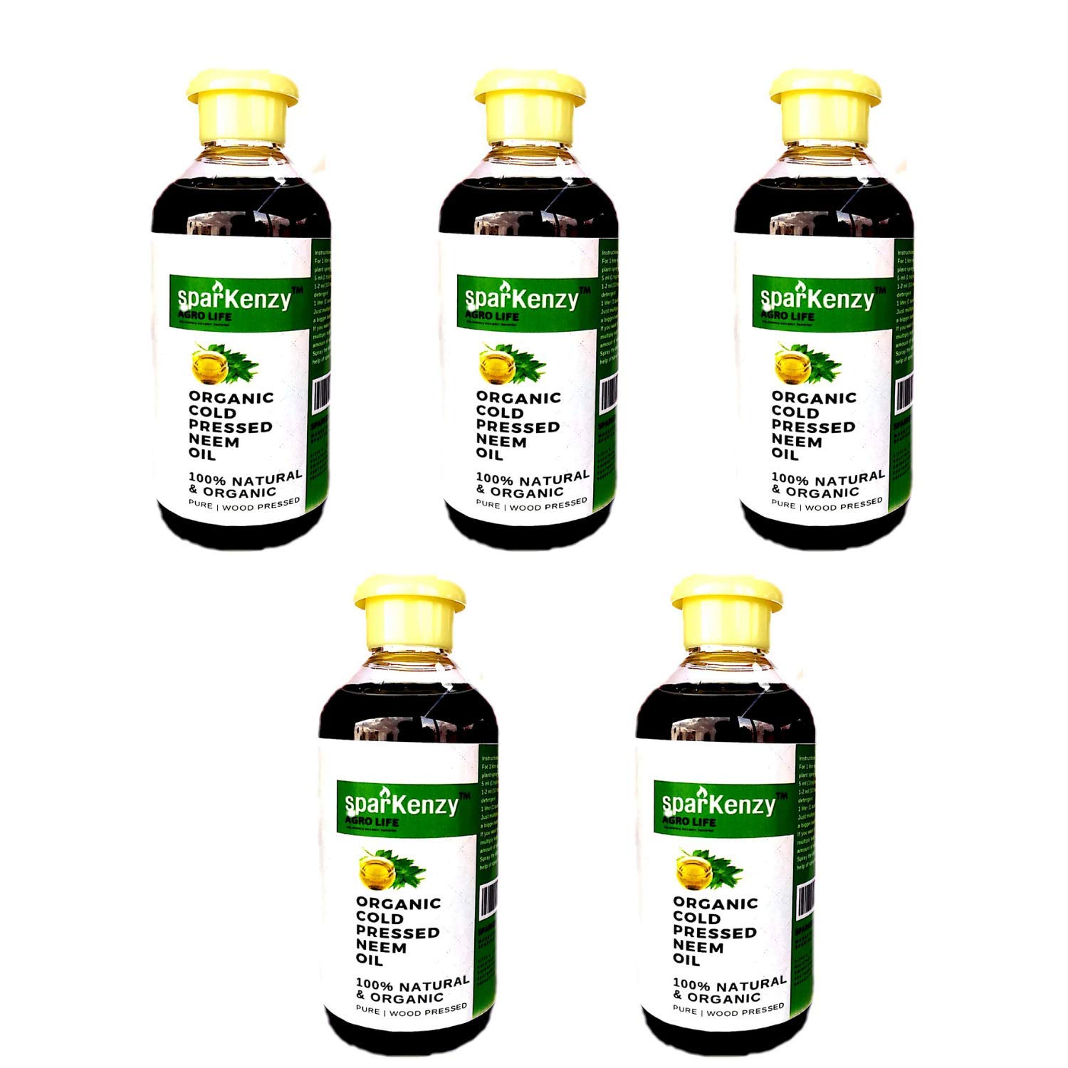 Sparkenzy Neem Oil for Plant 1 Litre for Pest Control | Organic Cold Pressed|1700ppm | 1000ml (B08N186Q69) Amazon Price History, Amazon Price Tracker