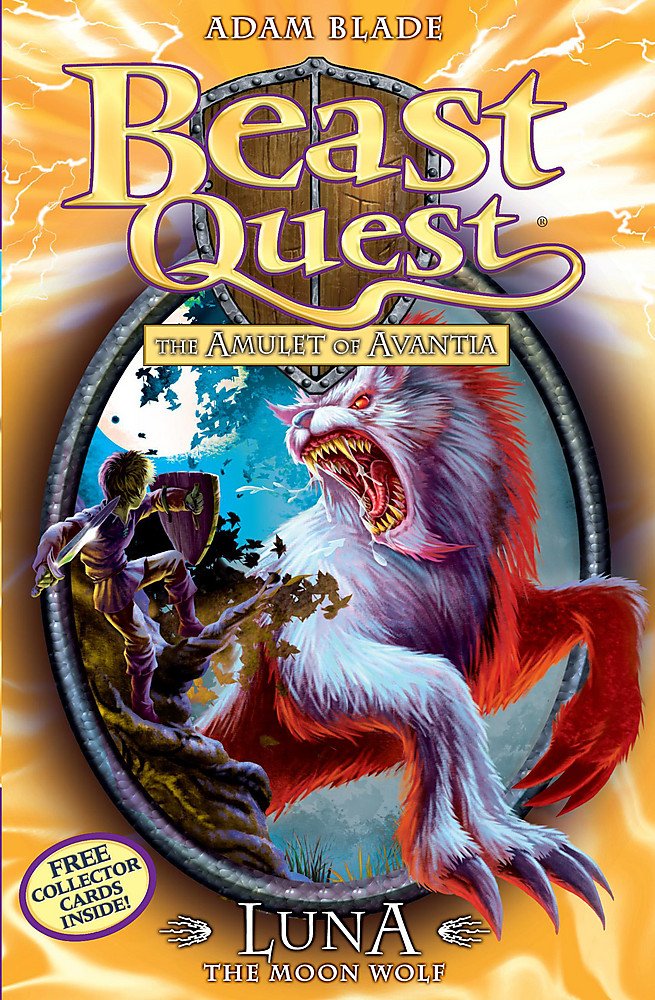 Orchard Books Beast Quest: Luna the Moon Wolf: Series 4 4