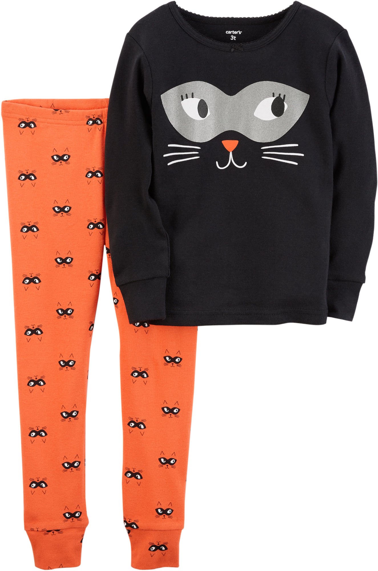 Carter's Girls' 2T-8 2 Piece Snug Fit Cotton Halloween PJs 4T
