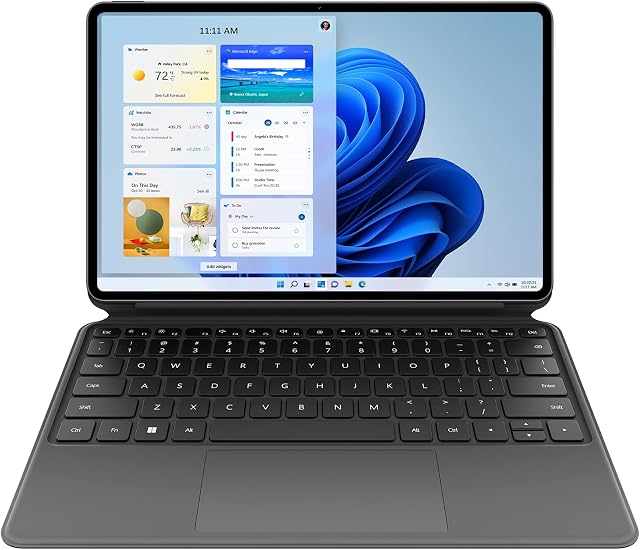 HUAWEI MateBook E 2022  12.6-Inch 2-in-1 Laptop Touchscreen  Windows 11 16GB RAM, 512GB ROM  11th Gen Intel CoreTM i5 processor and new Intel Iris Xe graphics  65W Fast Charging  Color Grey