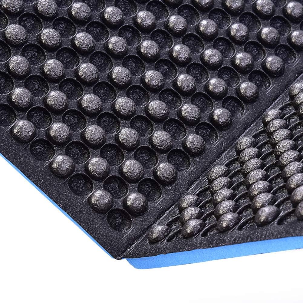 Keenso Folding Foam Mat, Outdoor Foldable Camping Beach Mats, Folding Beach Tent Sleeping Pad Mattress for Yoga, Camping, Picnic (Blue)