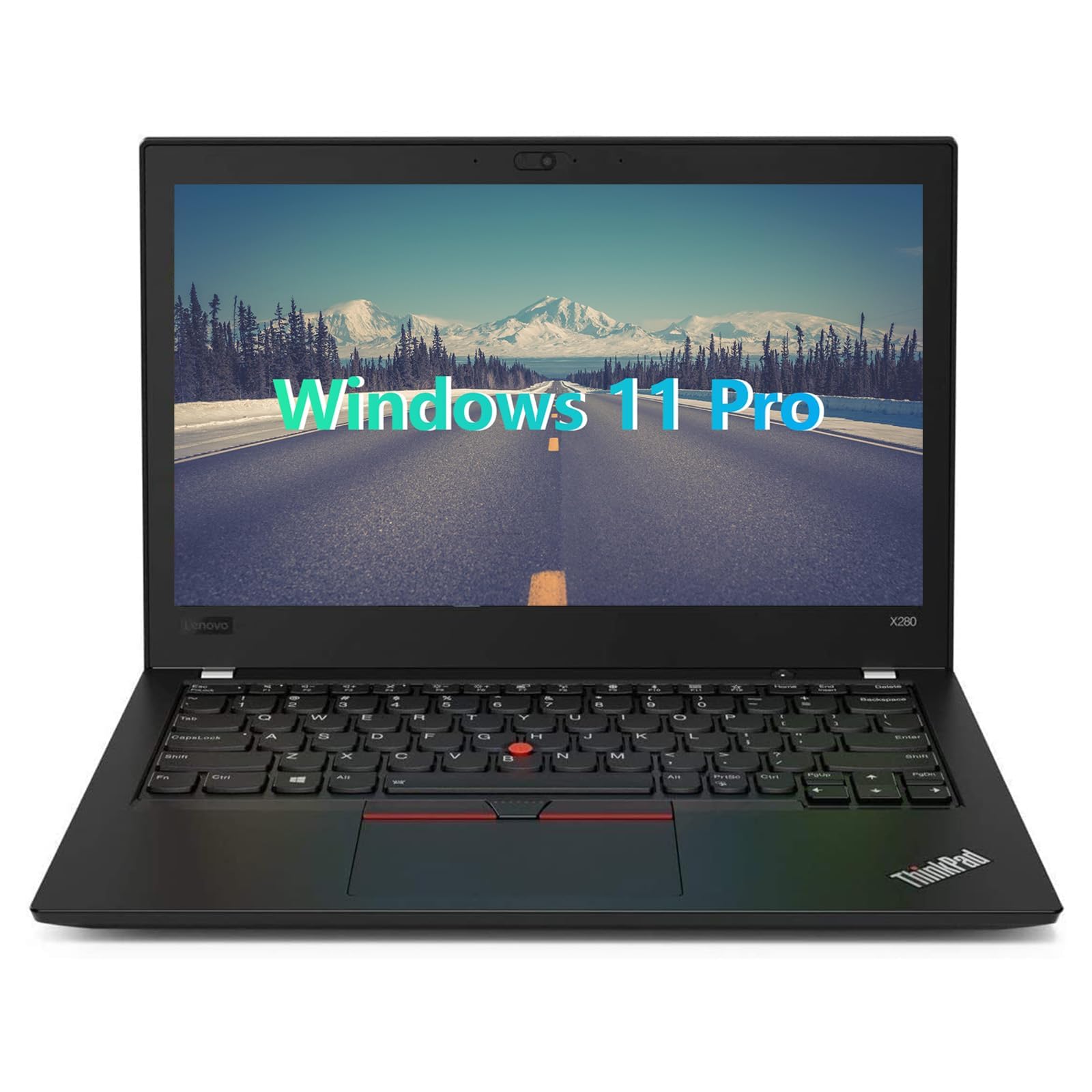 Lenovo ThinkPad X280 Business Laptop 12.5" (1366x768), Intel Core i5-8350U, 8GB RAM, SSD da 256GB, tastiera QWERTY Windows 11 Pro (ricondizionato)