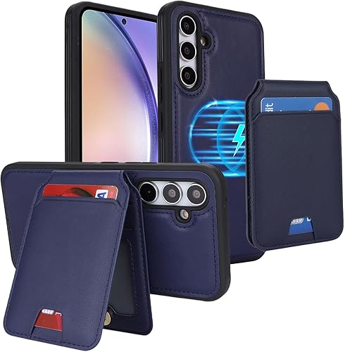 Miniatura 15 de Havaya Funda tipo cartera para Samsung Galaxy A54 0.18 oz para Samsung Galaxy A54 5G, funda con tarjetero y ranuras para tarjetas de crédito