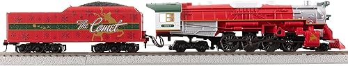 Miniatura 7 de Lionel The Comet Christmas Freight - Juego de tren eléctrico con control remoto