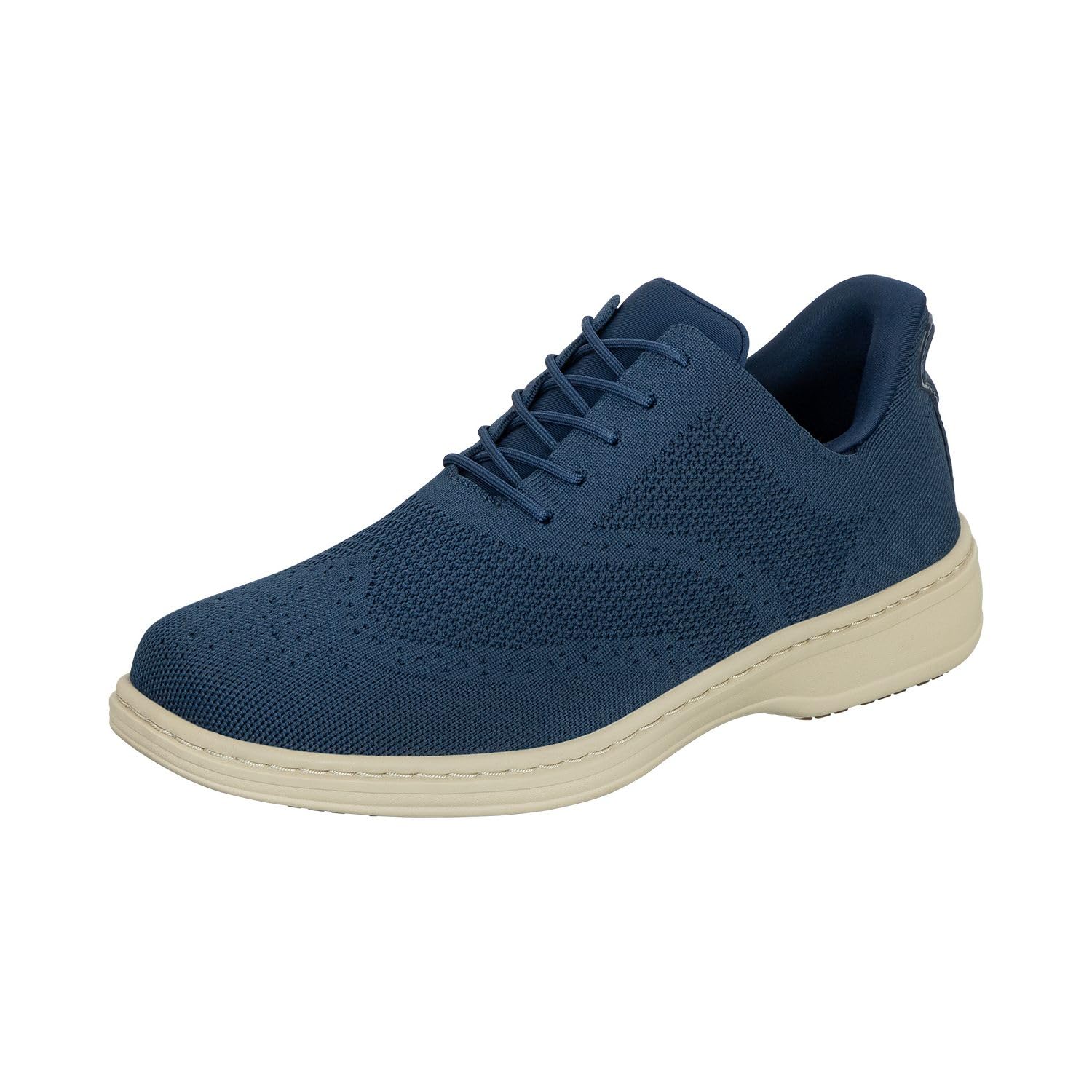 Orthofeet Herren Orthopädischer Rex mit gewebtem Obermaterial Hands Free Casual Sneaker
