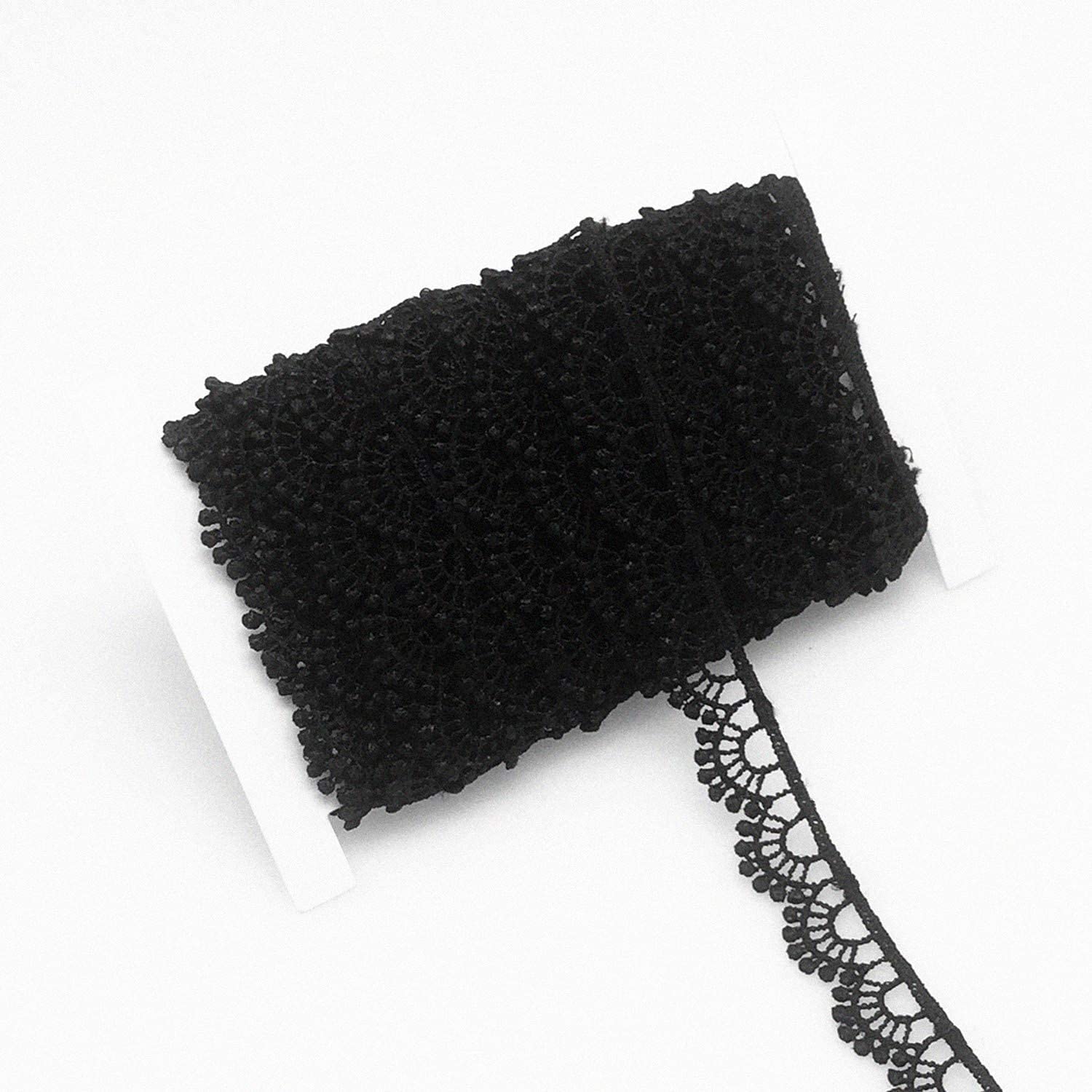 FQTANJU Crocheted Lace Trim DIY Craft Ribbon 1/2'' x 5yds - Image 4