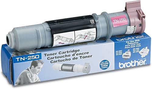 Cartucho de tóner original Brother TN250 en embalaje minorista
