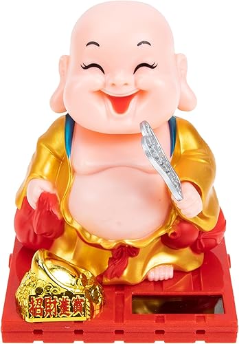 Maitreya Buda Adornos Decoración del Hogar Decoración China Tablero de instrumentos Maitreya Buda Estatuilla Estatuilla Maitreya Buda Figura