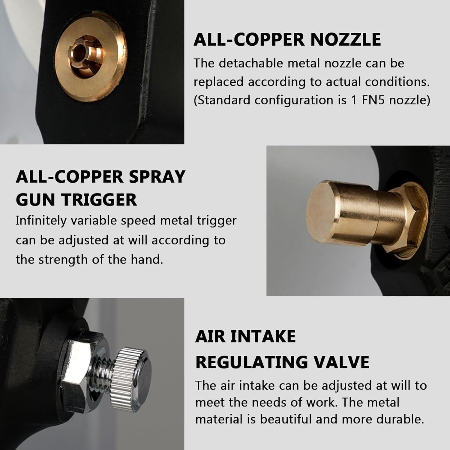 Ręczny pistolet natryskowy do żelkotu, pneumatyczny pistolet do natrysku żelkotu lub żywicy, pojemność kubka 1000 ml, średnica dyszy 3 mm, do żywic