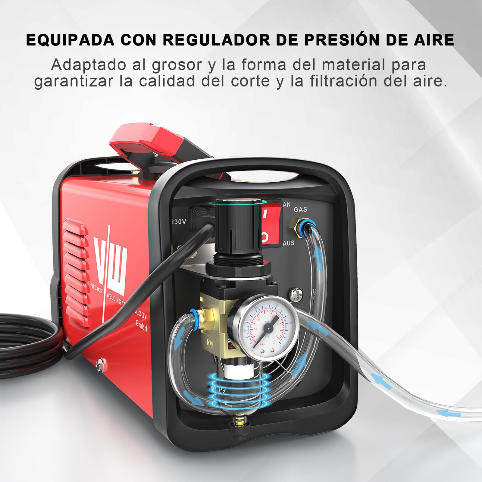 VECTOR WELDING Cortador de Plasma 50A Inverter IGBT Encendido HF