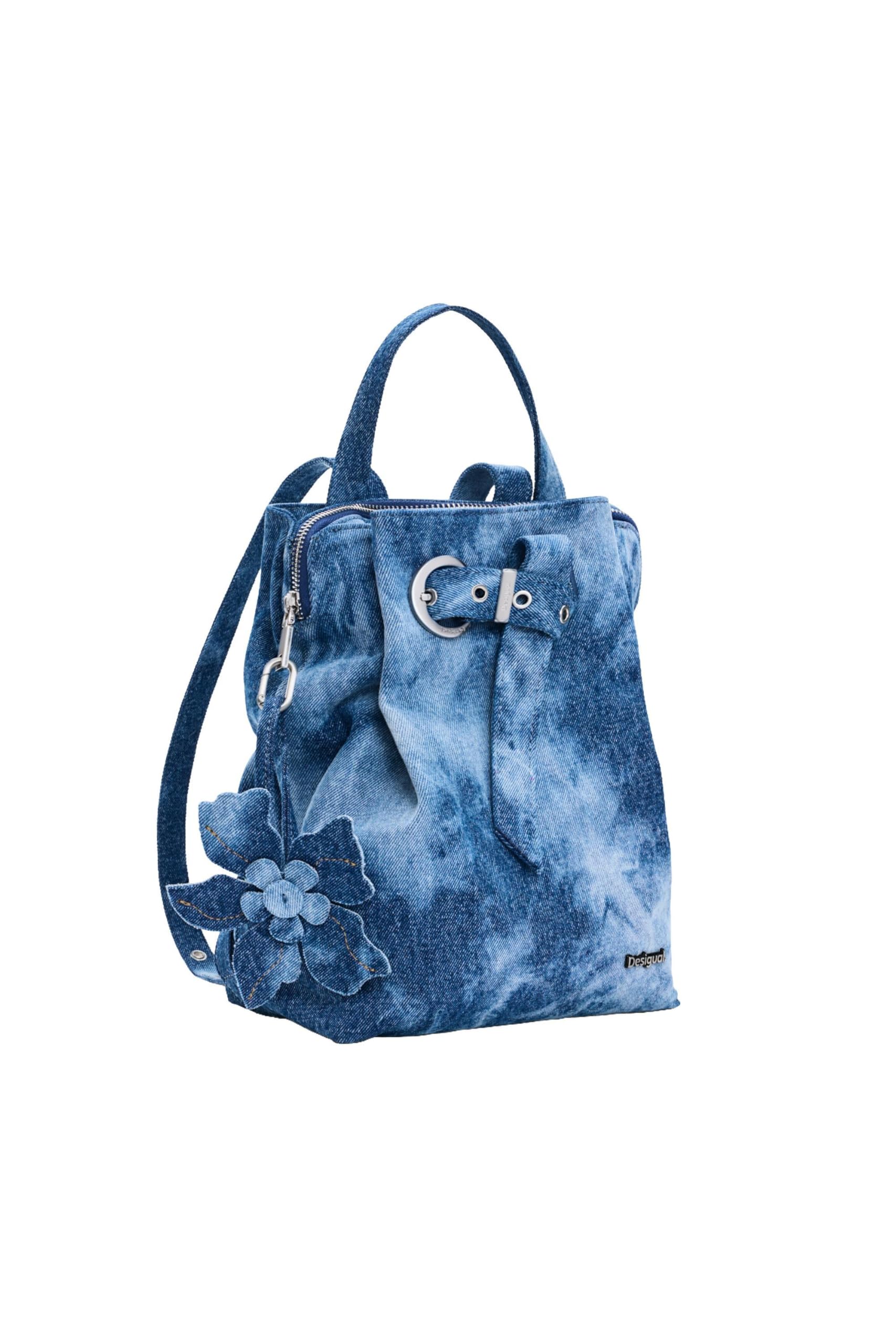 Desigual Zaino Donna Blu One Size