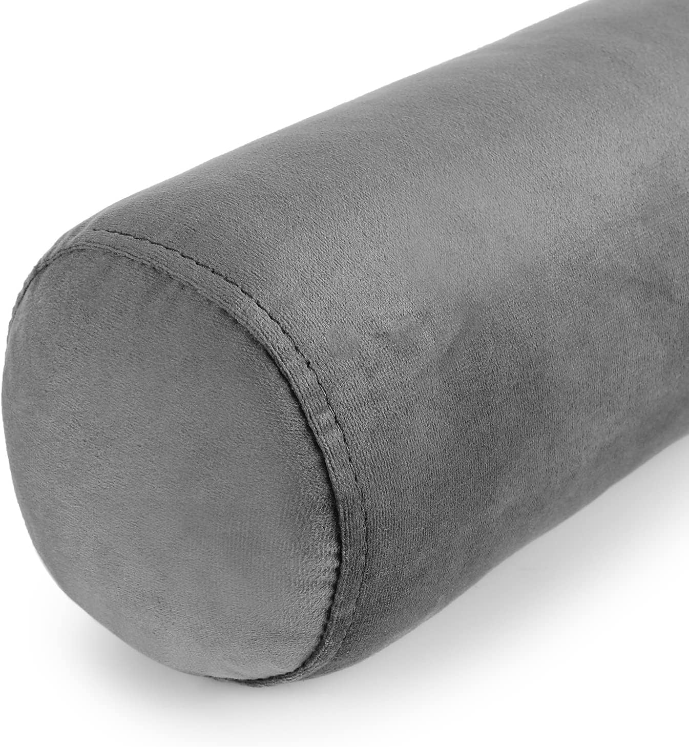 Vesgantti Round Bolster Pillow for Mid Century Modern