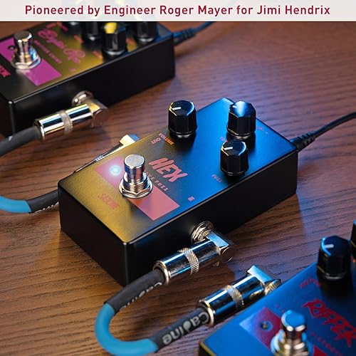 Vista 30 de Satone Pedal de efecto de guitarra eléctrica S807 Hugger Compressor - Pedal de metal acústico preestablecido con efecto de compresor de circuito