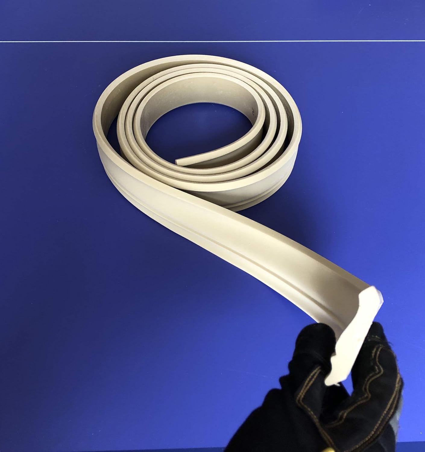 FLEXTRIM Flexible Crown Molding #WM52: 9/16" x 2.75" face/Diagonal - 12' feet Long (144" Long)_AB