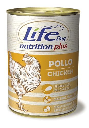 Life Dog 20034 Lata con pezzettoni de Pollo, 400 g