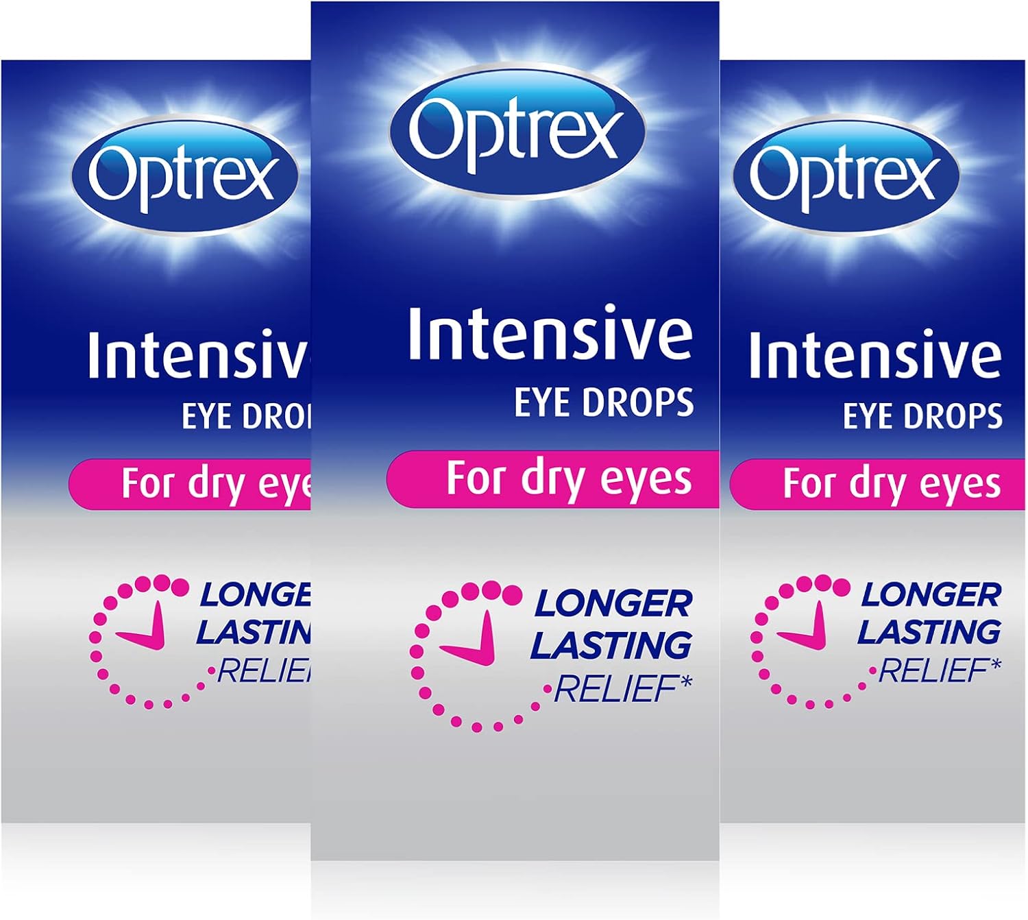 Optrex Intensive Eye Drops, Long Lasting Relief for Dry Eyes, 10ml Eye
