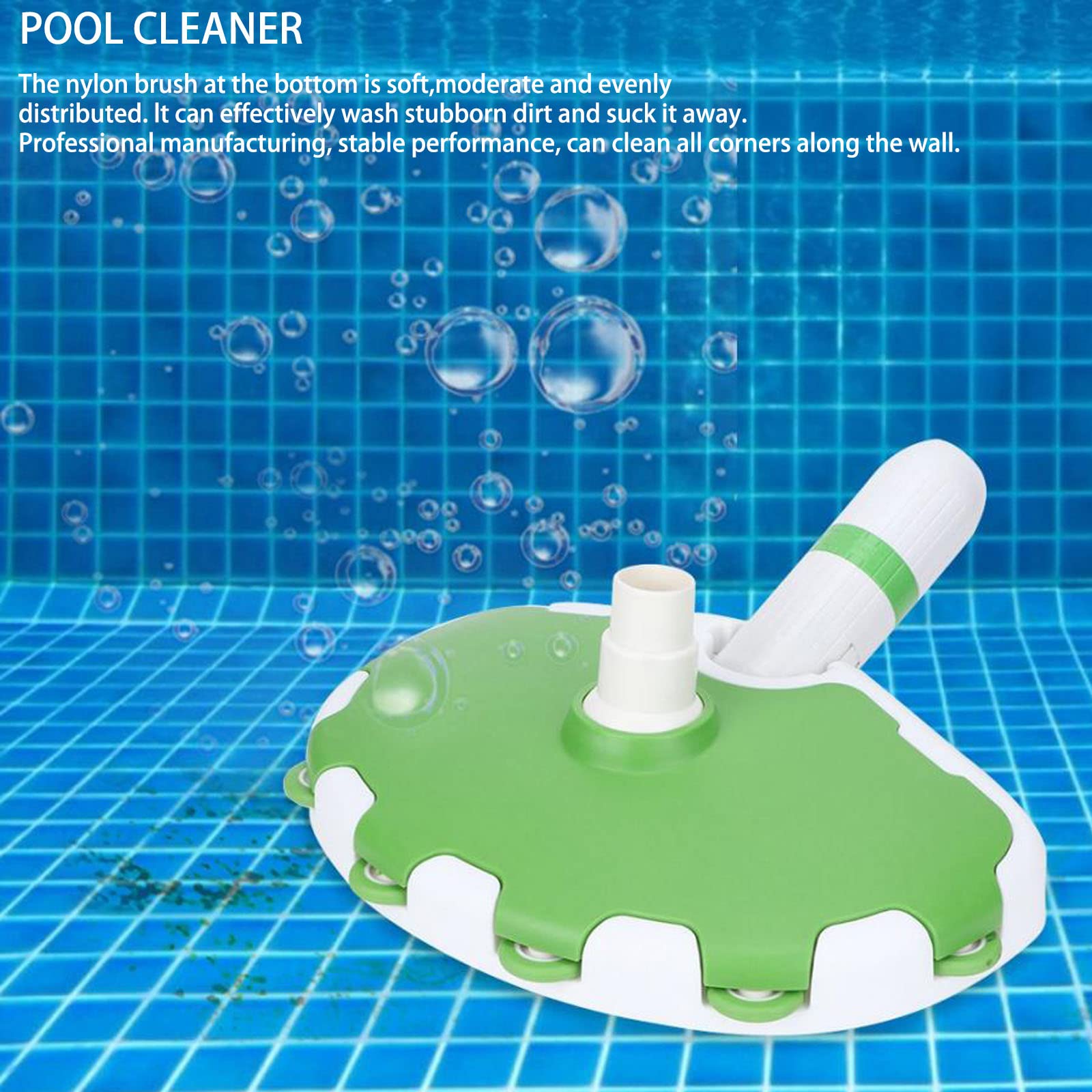 Questo Set di retino per Piscina con Asta telescopica, retino a Maglia fine per la Pulizia di Piscine Fuori Terra, interrate, vasche idromassaggio, Spa e laghetti (con Asta)
