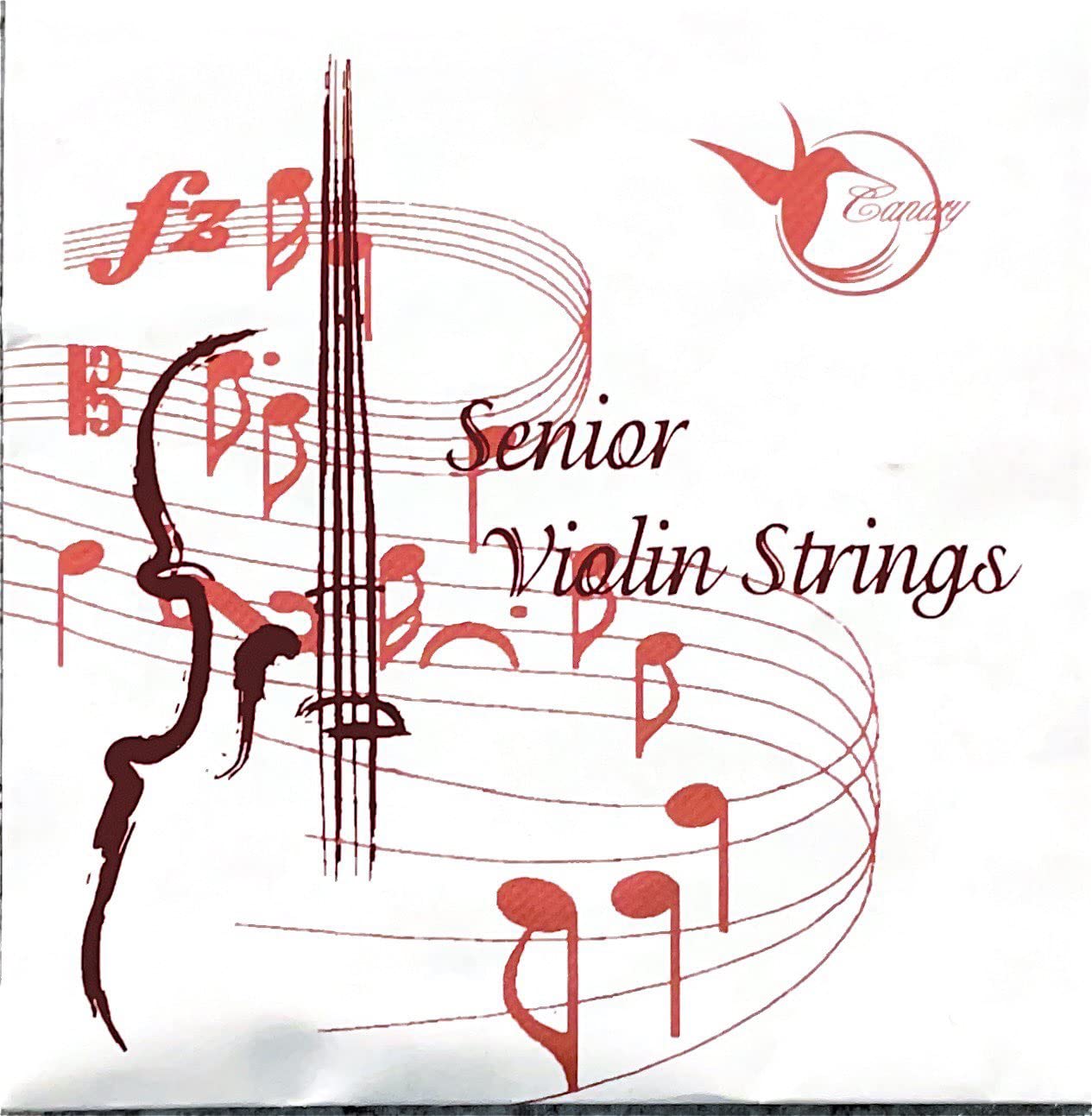 Violin Strings V106 Size 4/4, 3/4, 1/2 (4/4), Bronze, 4/4 3/4 1/2