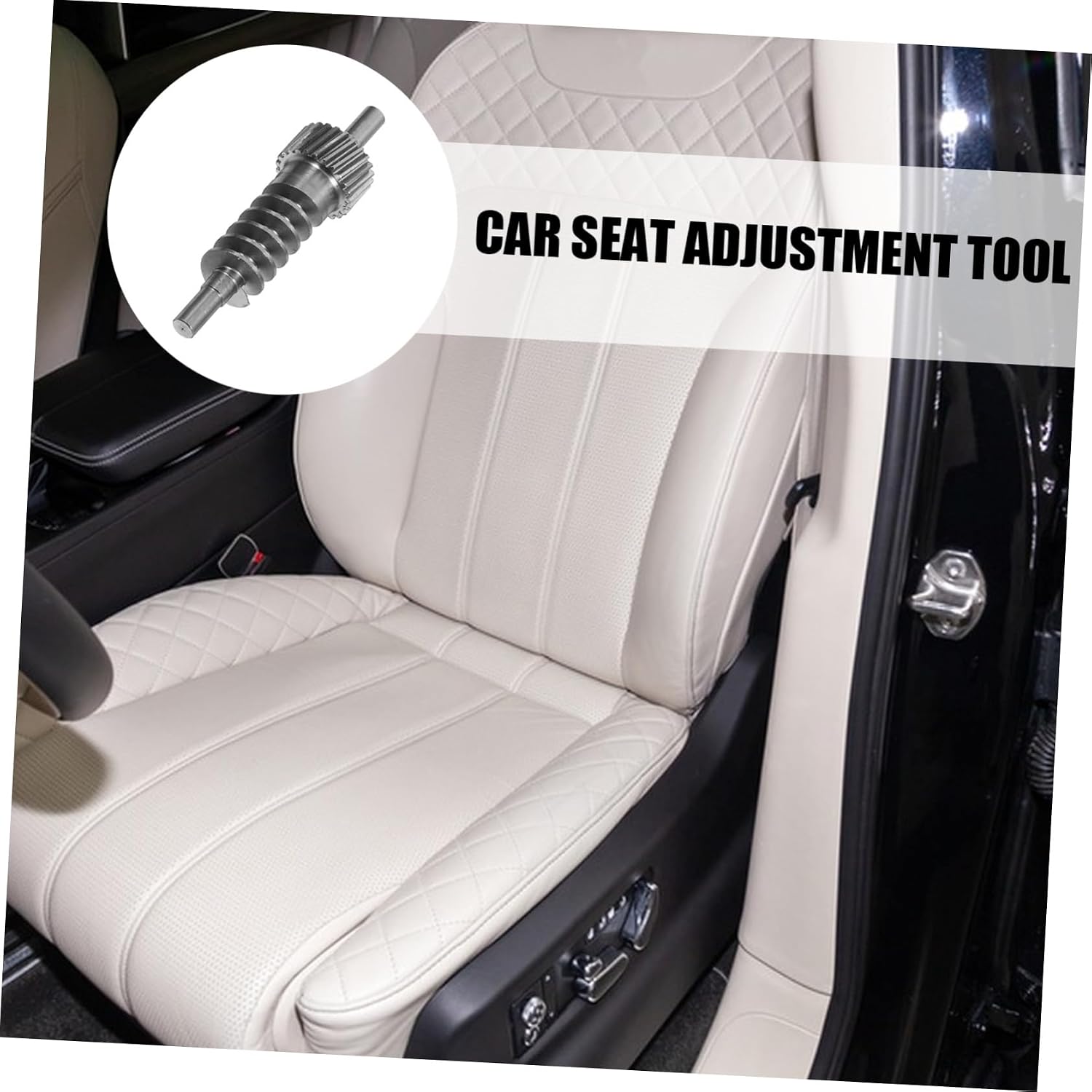 Auto Seat Thigh Support Adjustment Gear Durable Vehicle Accessories for Quick Installation Compatible with Various Car Models Essential Repair Part for Comfortable Driving